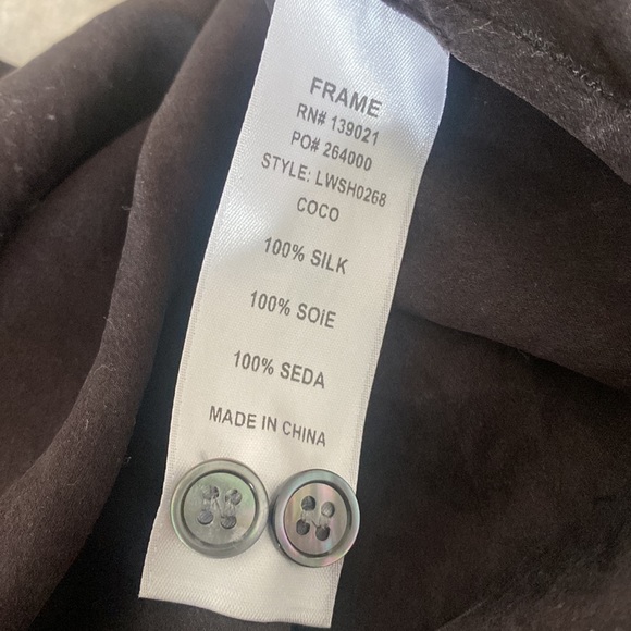 Frame silk shirt - Picture 6 of 6